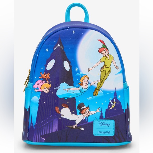 Loungefly Handbags - NEW Loungefly Disney Peter Pan Night Flight
Mini Backpack